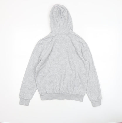 Boys UK Size 11-12 Years Marks and Spencer Grey Pullover Hoodie