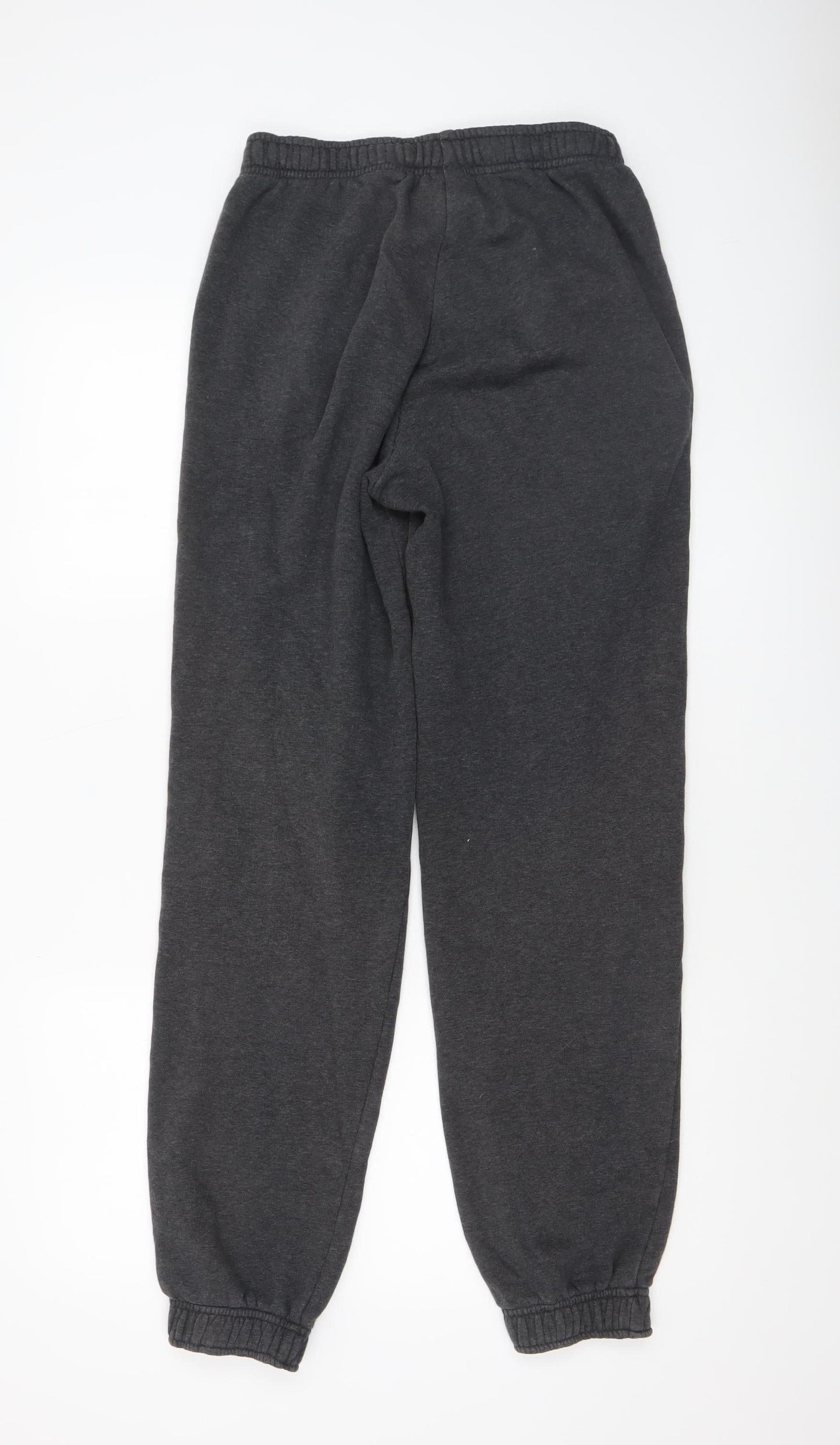 Mens UK Size S PUMA Regular Fit Jogger Black Trousers