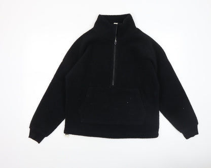 Womens UK Size XS Dunnes Black Pullover Sweatshirt