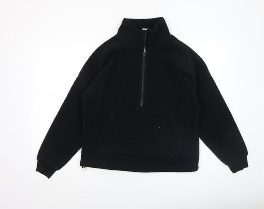 Womens UK Size XS Dunnes Black Pullover Sweatshirt