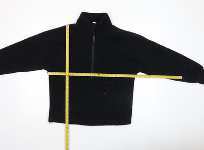 Womens UK Size XS Dunnes Black Pullover Sweatshirt
