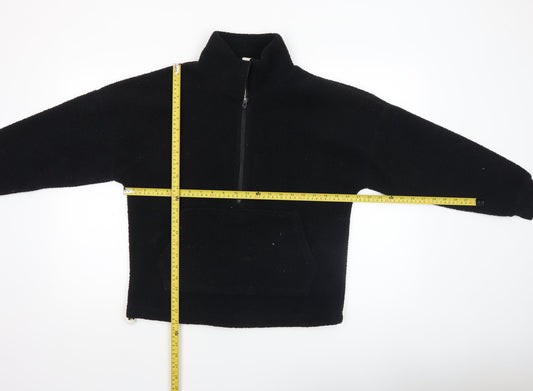 Womens UK Size XS Dunnes Black Pullover Sweatshirt