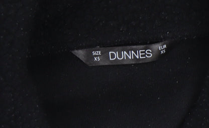 Womens UK Size XS Dunnes Black Pullover Sweatshirt