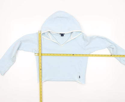 Womens UK Size 12 Jack Wills Blue Pullover Hoodie
