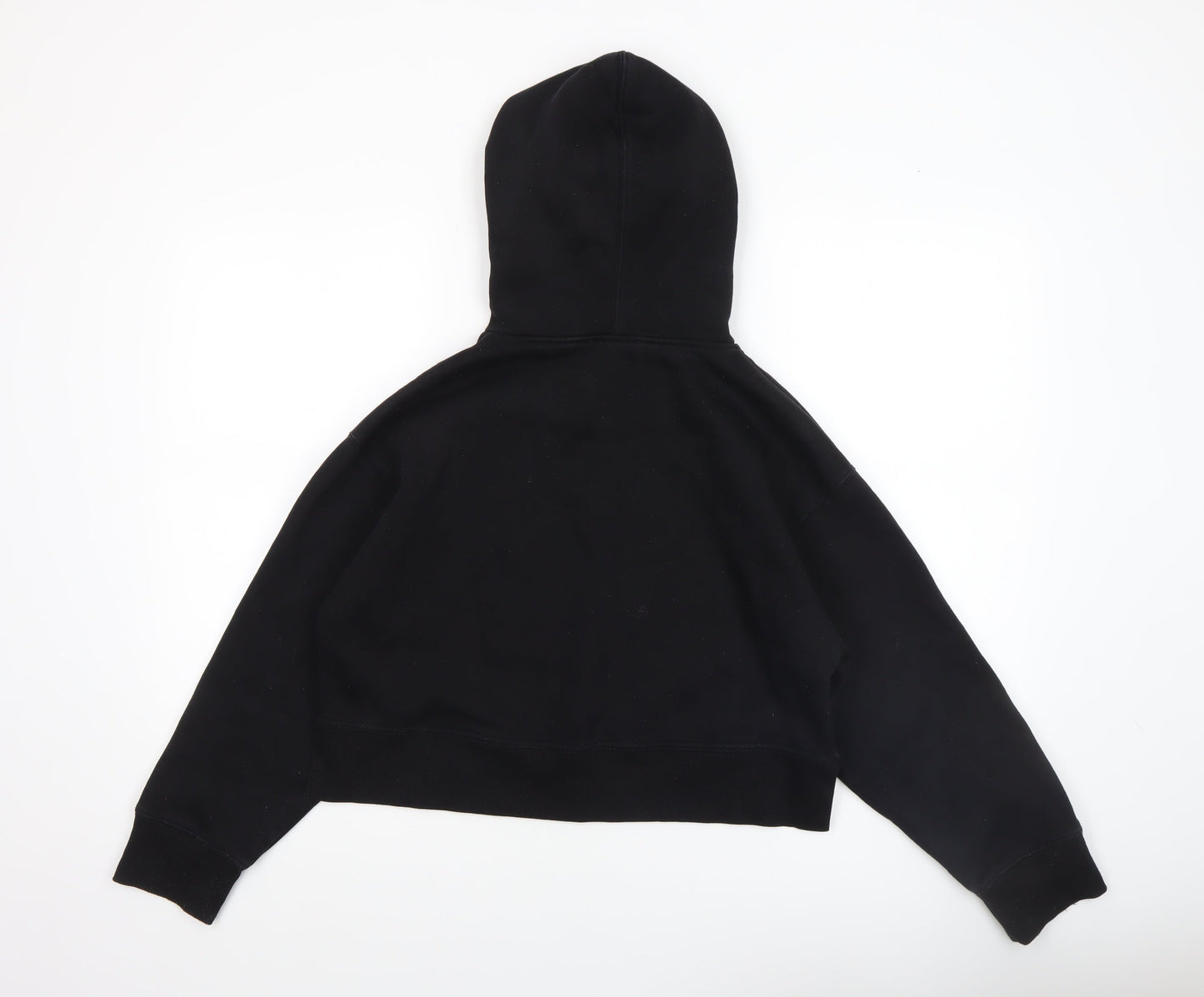 Womens UK Size S Zara Black Pullover Hoodie