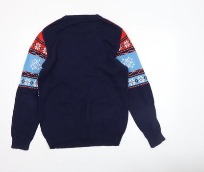 Mens UK Size M Marvel Multicoloured Pullover Jumper