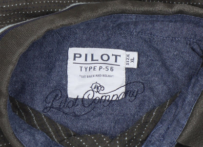 Mens UK Size XL Pilot 100% Cotton Polo Shirt