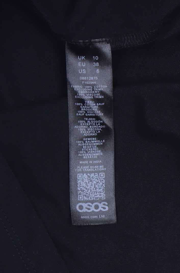 Womens UK Size 10 ASOS T-Shirt Dress