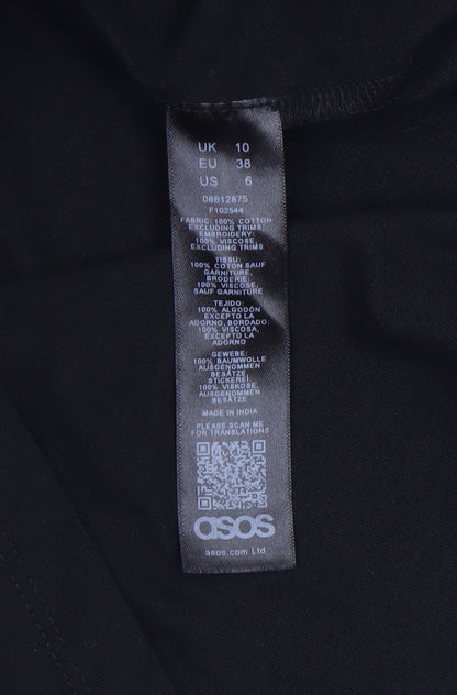 Womens UK Size 10 ASOS T-Shirt Dress