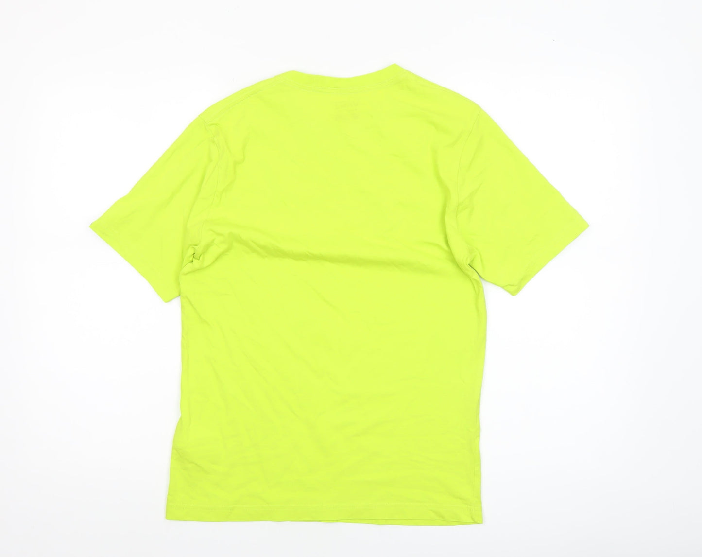 Boys UK Size 12-14 Years VANS Yellow Basic T-Shirt