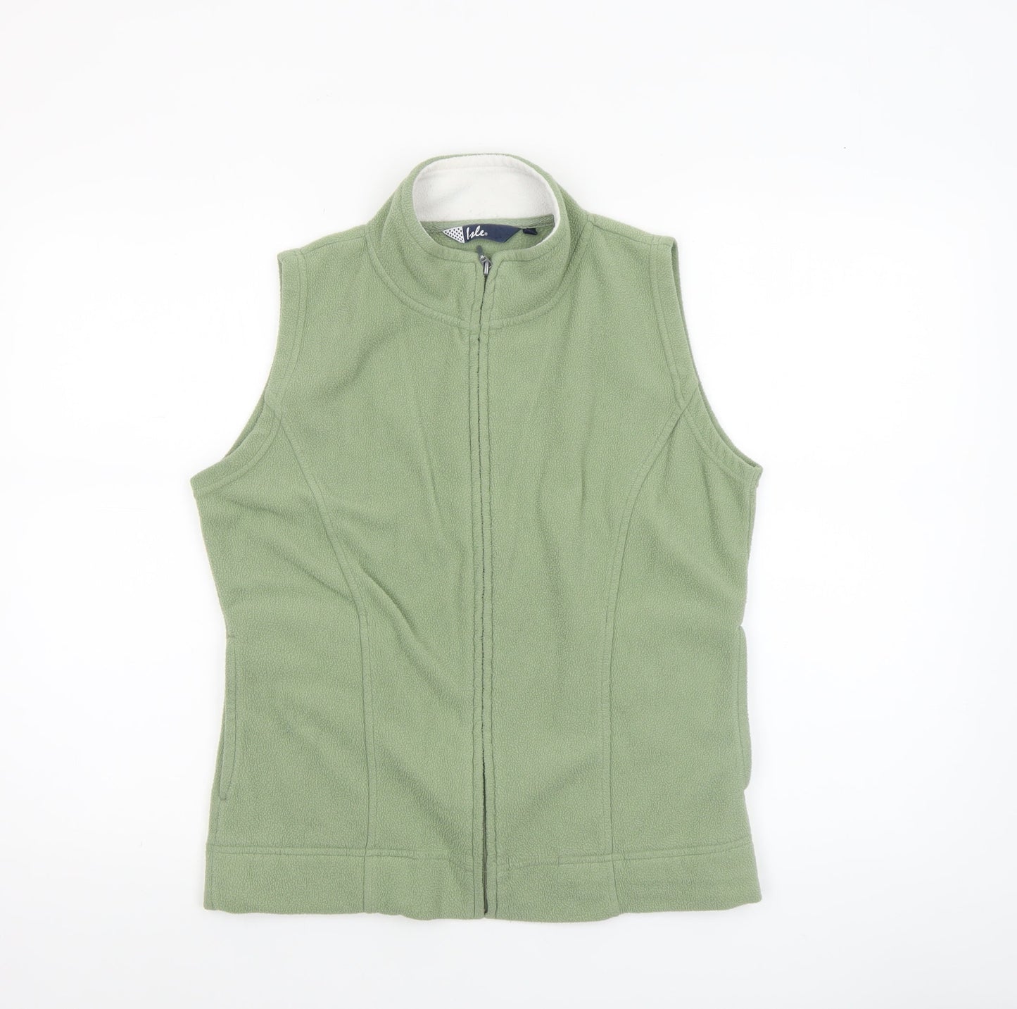 Womens UK Size S Isle Green Bodywarmer