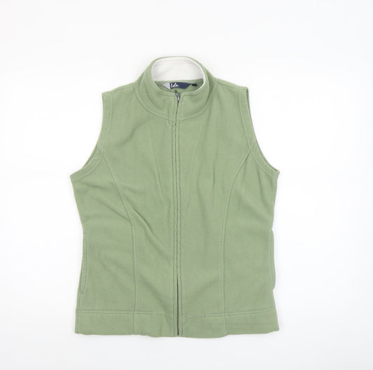 Womens UK Size S Isle Green Bodywarmer