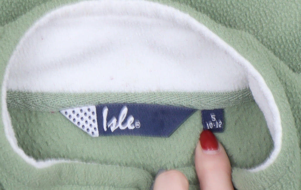 Womens UK Size S Isle Green Bodywarmer