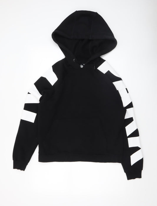 Womens UK Size XS IVY PARK Black Pullover Hoodie