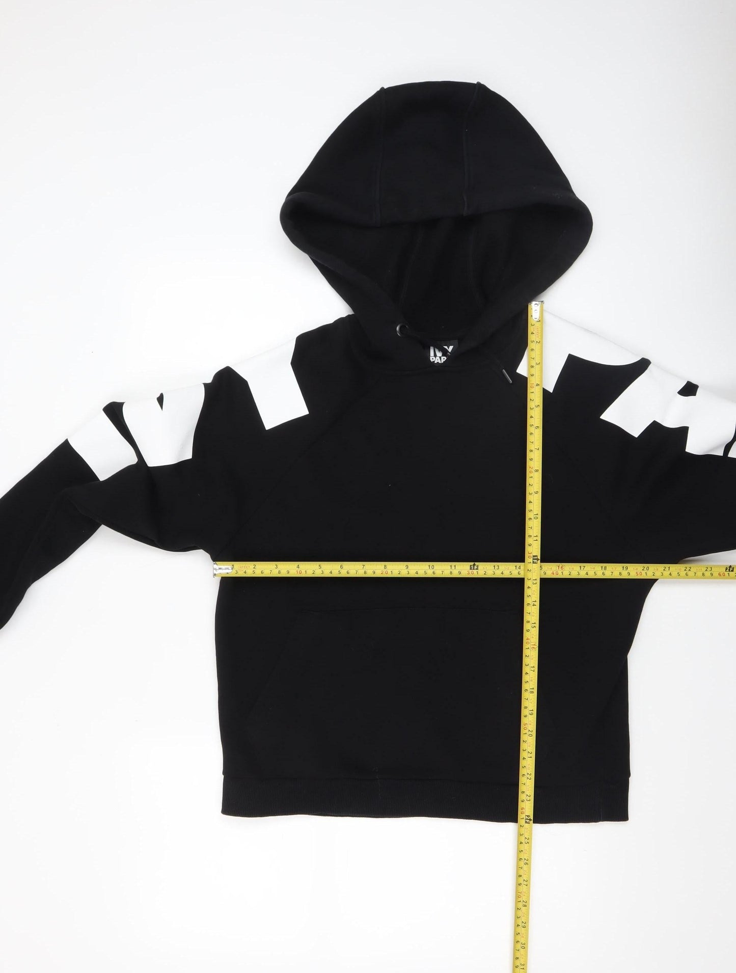 Womens UK Size XS IVY PARK Black Pullover Hoodie