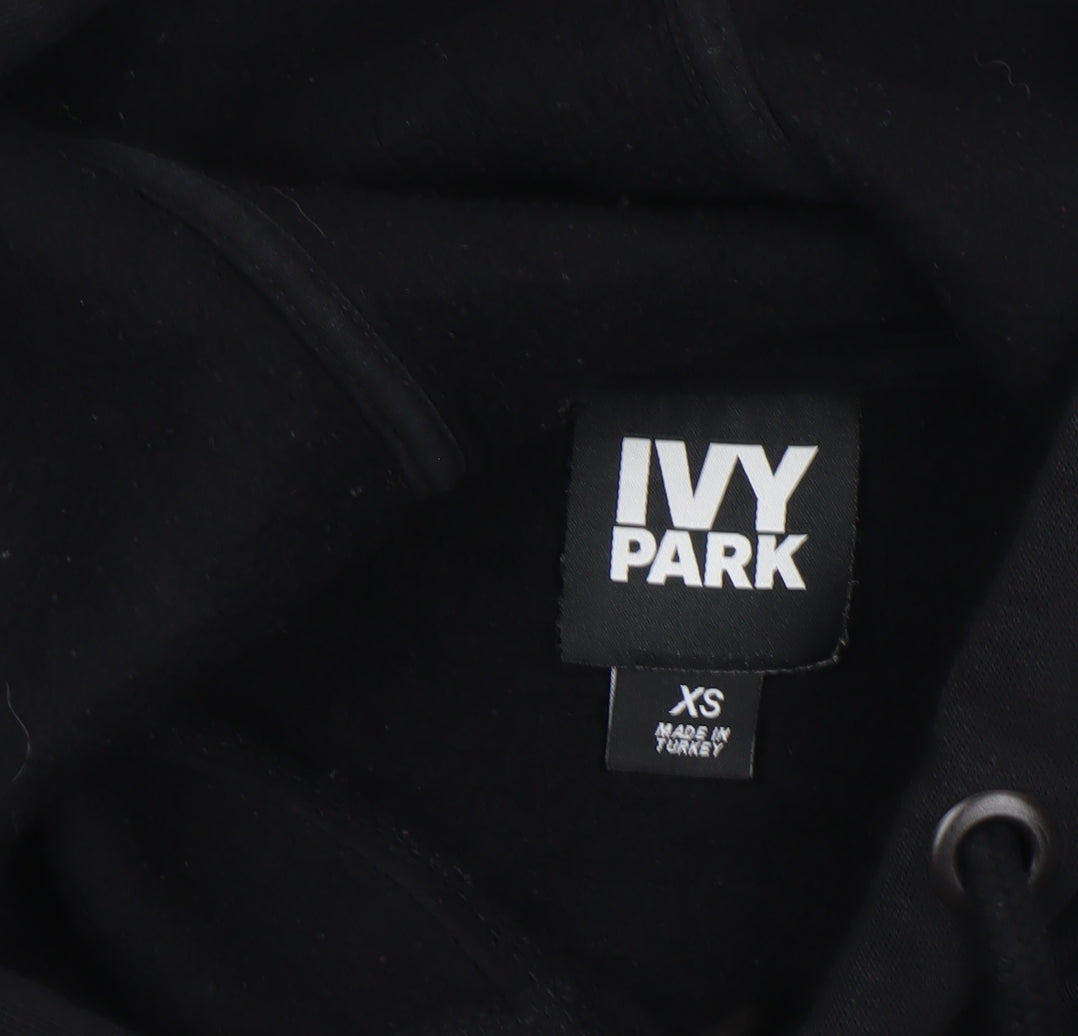 Womens UK Size XS IVY PARK Black Pullover Hoodie