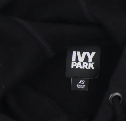 Womens UK Size XS IVY PARK Black Pullover Hoodie