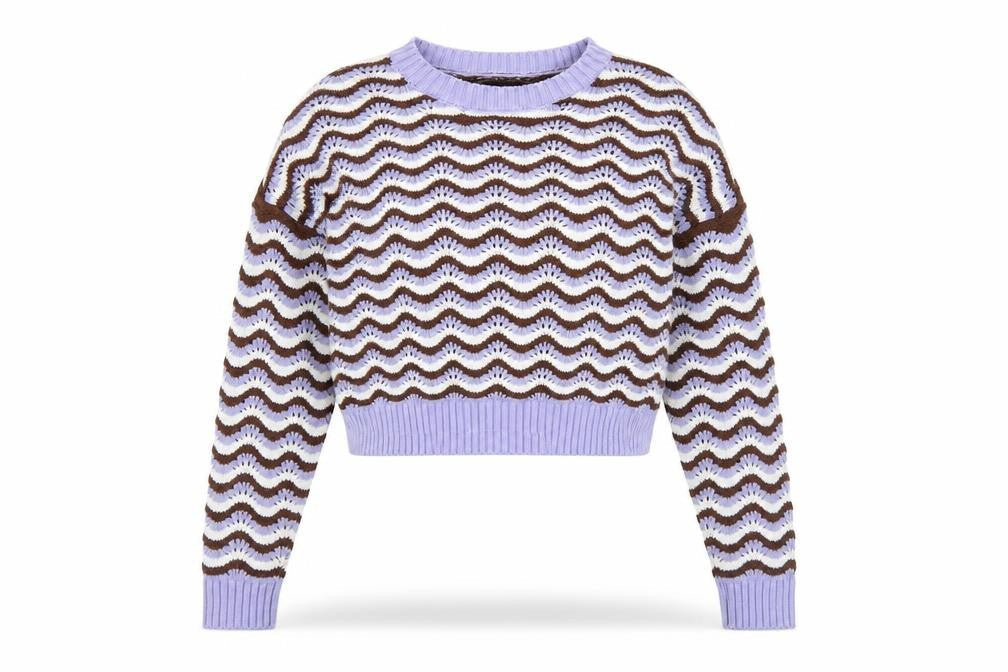 Womens UK Size M Hollister Multicoloured Pullover Jumper
