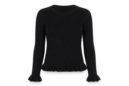 Womens UK Size 14 Miss Selfridge Black Pullover Jumper