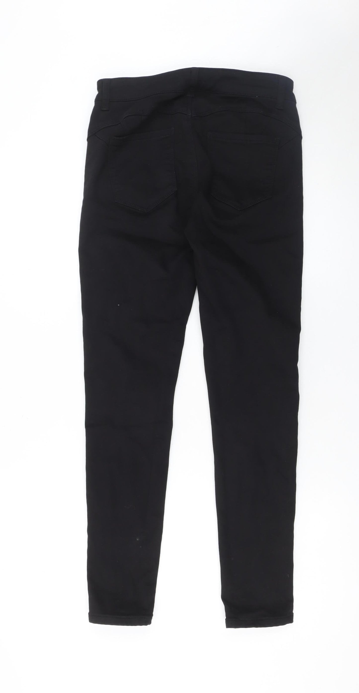 Womens UK Size M Toxik3 Slim Fit Skinny Black Jeans