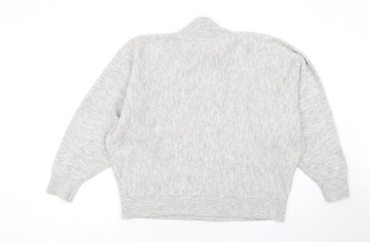 Womens UK Size M H&M Grey Pullover Jumper