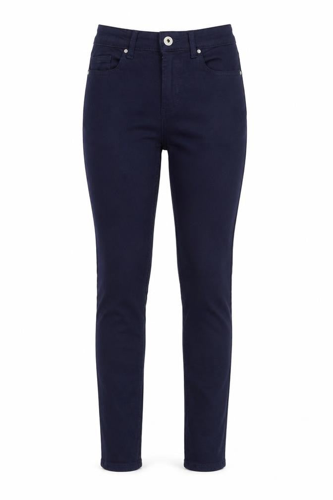 ONLY Women's Blue Skinny Stretch Jeans Size S