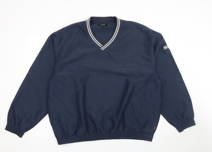 Mens UK Size L Kartel Blue Pullover Sweatshirt