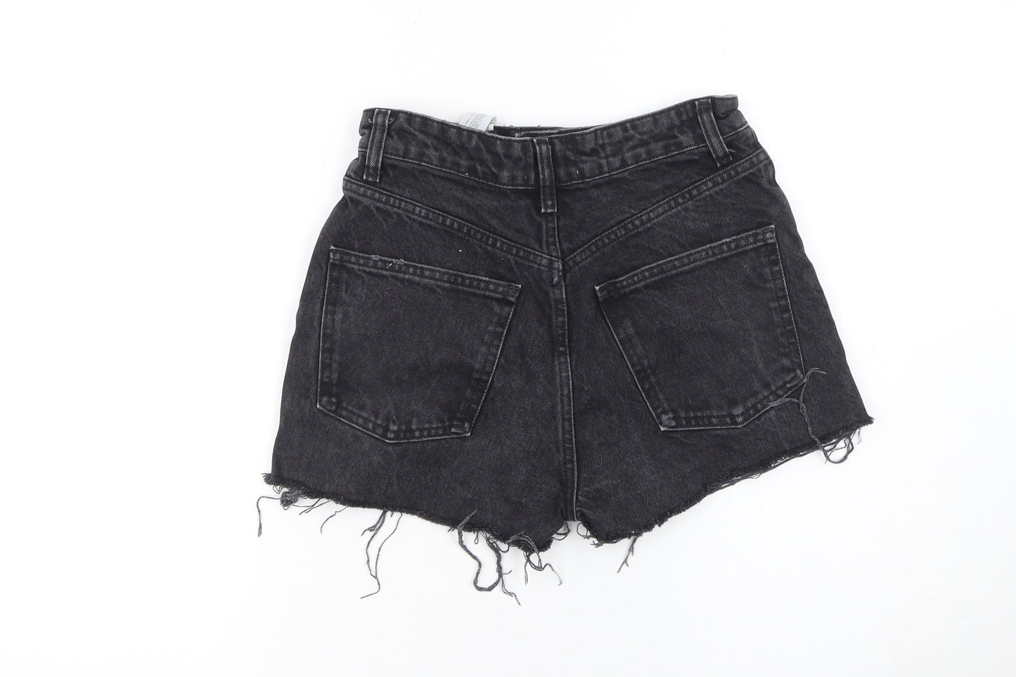 Womens UK Size 8 Zara Regular Fit Cut-Off Shorts