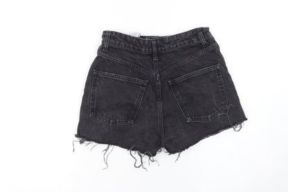 Womens UK Size 8 Zara Regular Fit Cut-Off Shorts