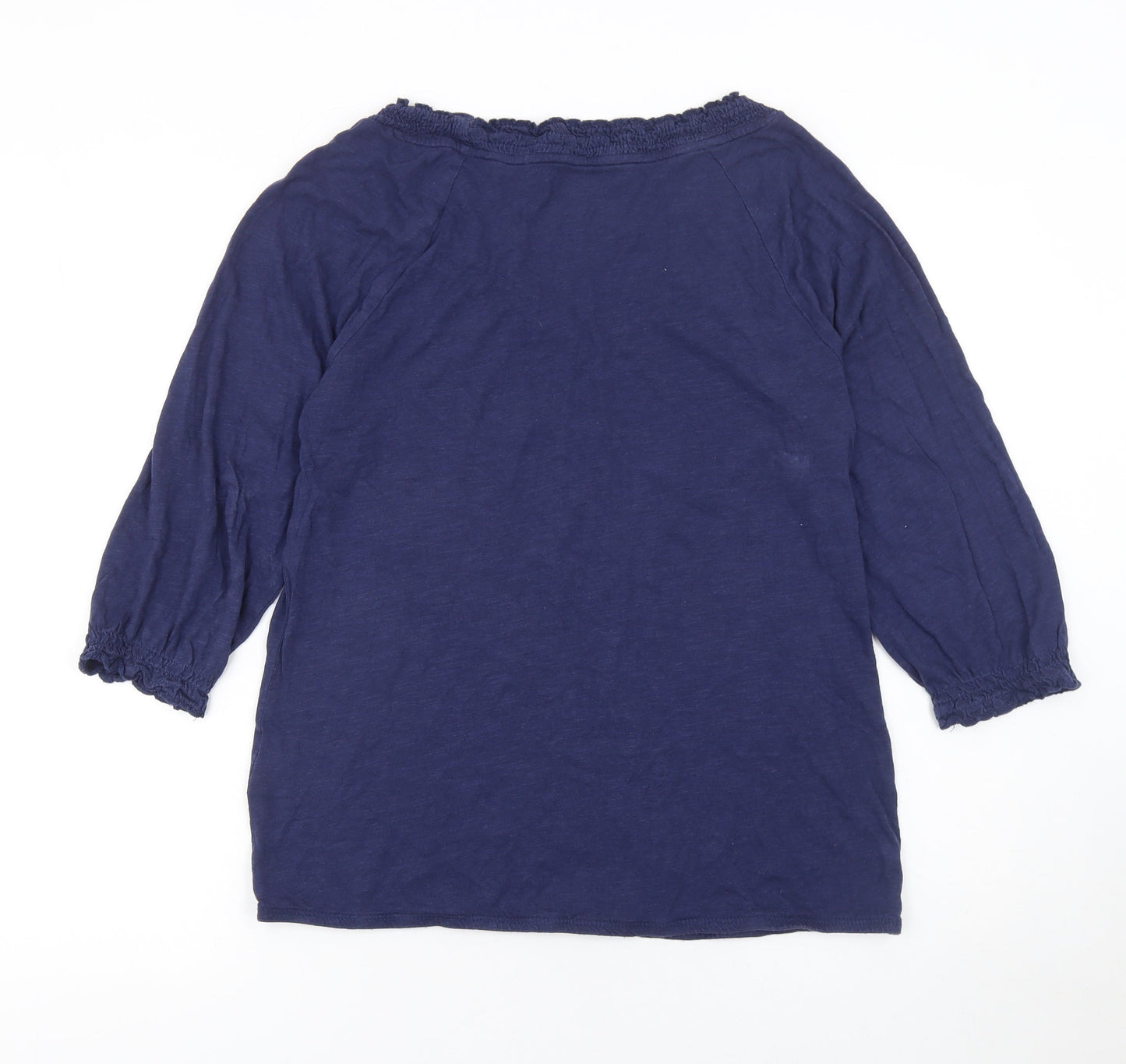 Womens UK Size S Esprit Blue Basic Blouse