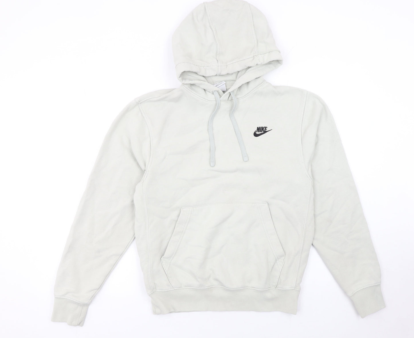 Mens UK Size XS Nike Beige Pullover Hoodie