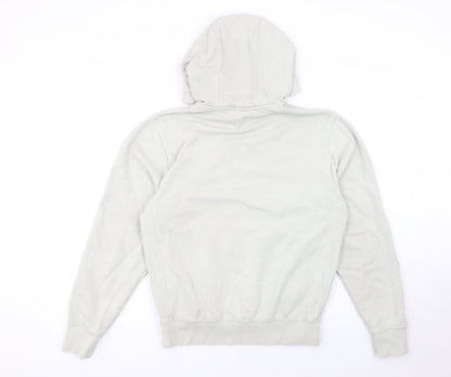 Mens UK Size XS Nike Beige Pullover Hoodie