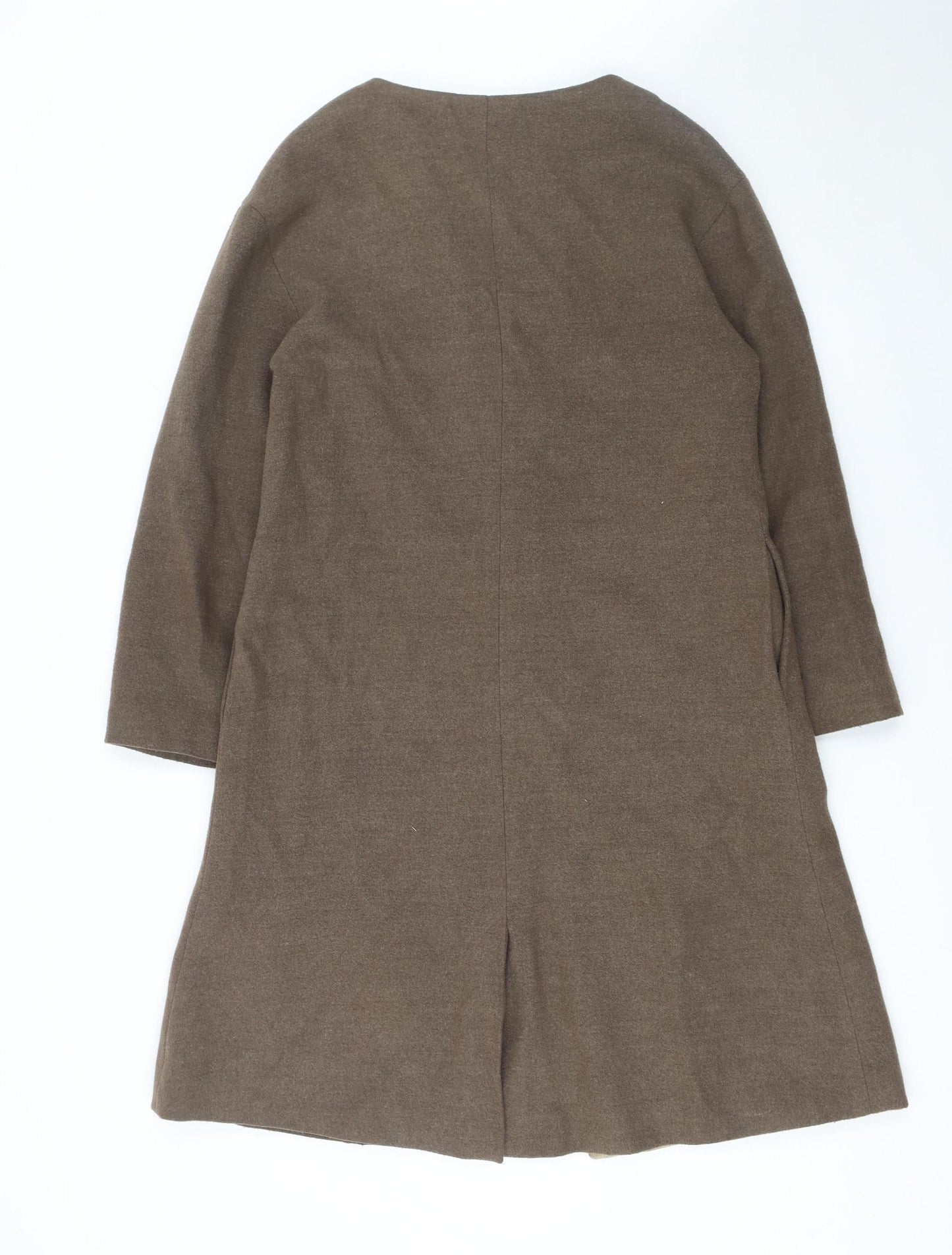 Womens UK Size 12 Kate + Pippa Brown Overcoat