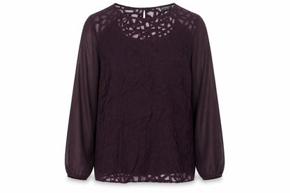 Womens UK Size 20 Principles by Ben de Lisi Purple Tunic Blouse