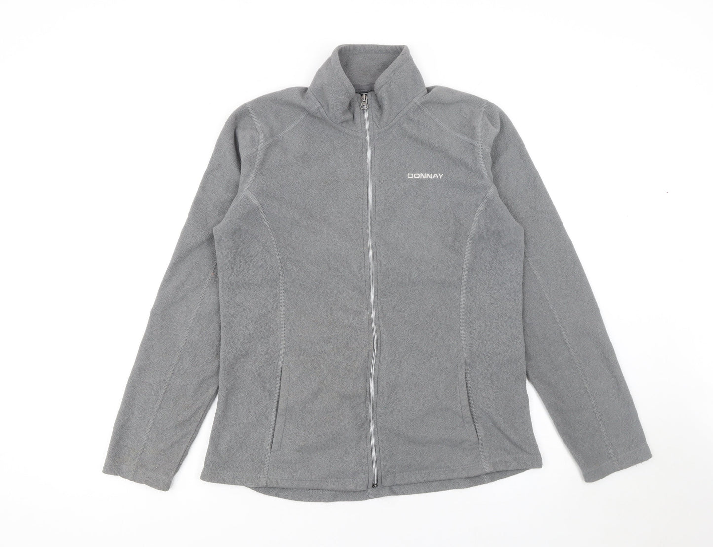 Womens UK Size 14 Donnay Grey Basic Jacket