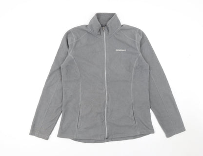 Womens UK Size 14 Donnay Grey Basic Jacket