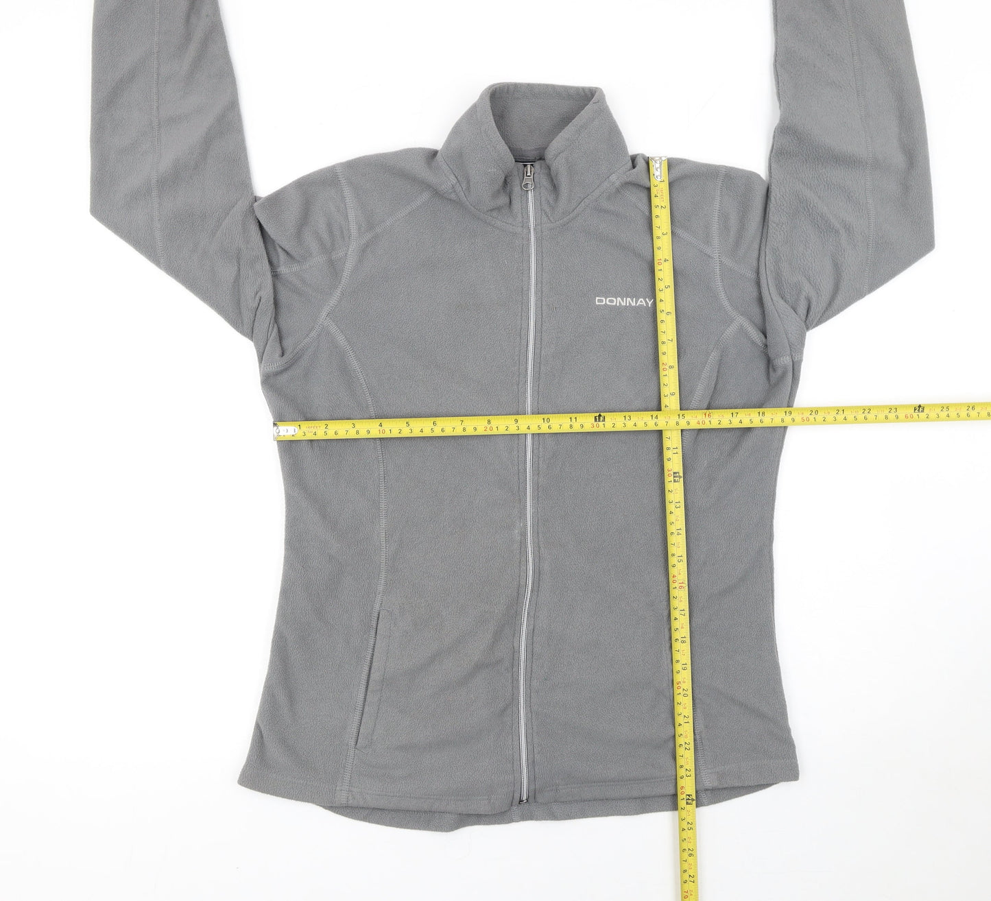 Womens UK Size 14 Donnay Grey Basic Jacket