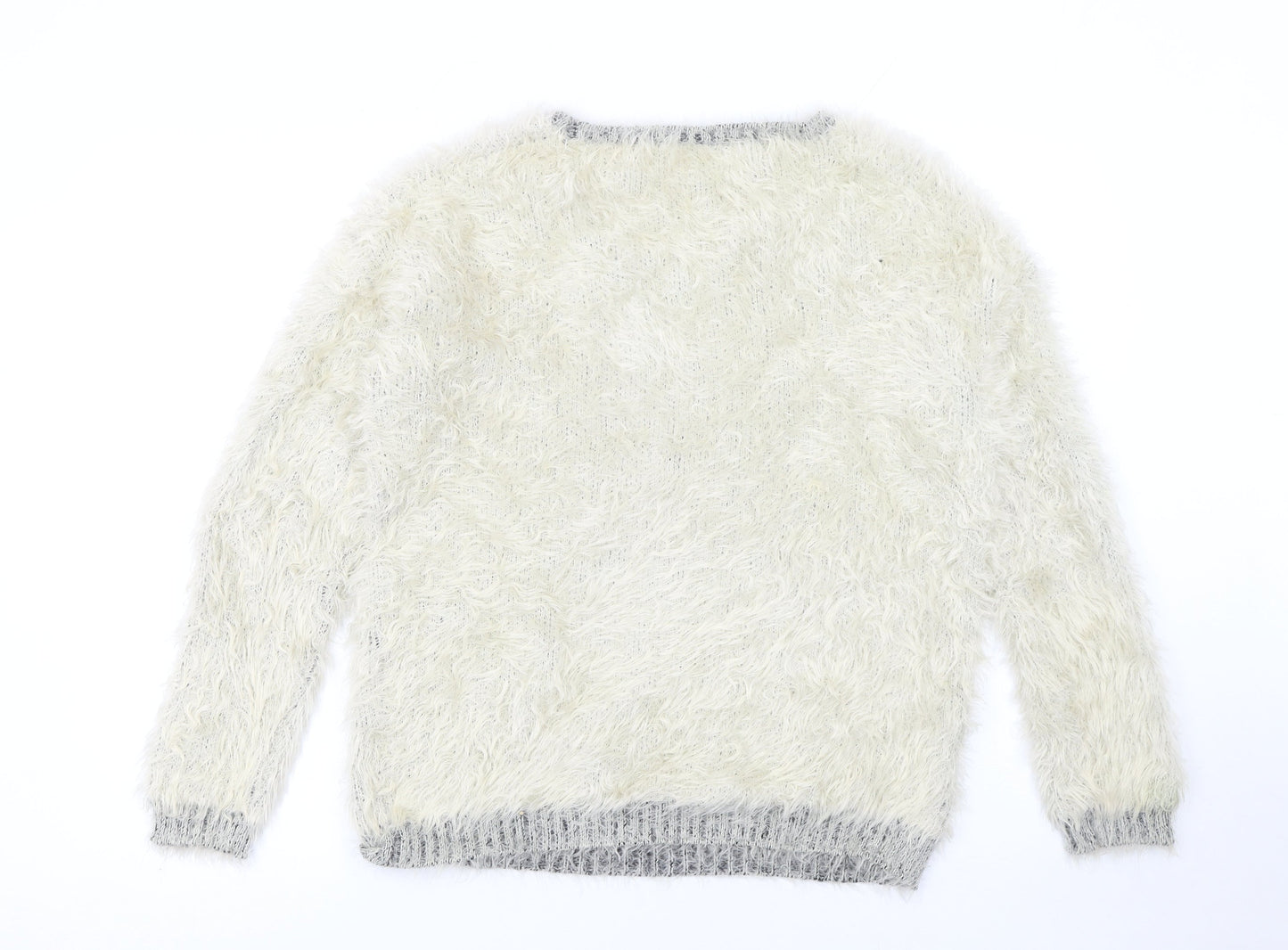 Womens UK Size L/XL Inspire Collection Ivory Pullover Jumper