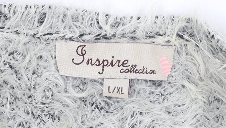 Womens UK Size L/XL Inspire Collection Ivory Pullover Jumper