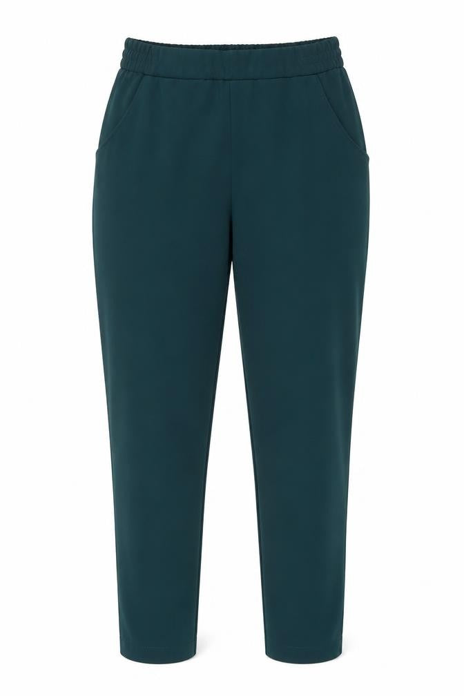 Womens UK Size M Bershka Regular Fit Jogger Green Trousers
