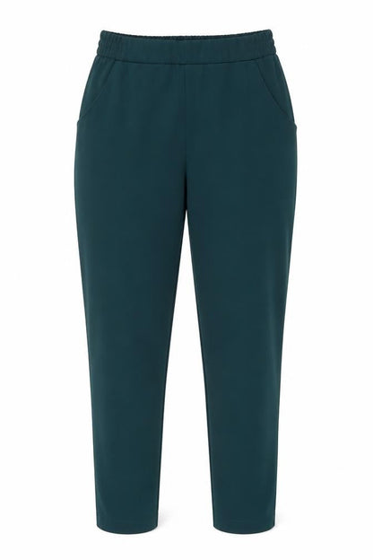 Womens UK Size M Bershka Regular Fit Jogger Green Trousers