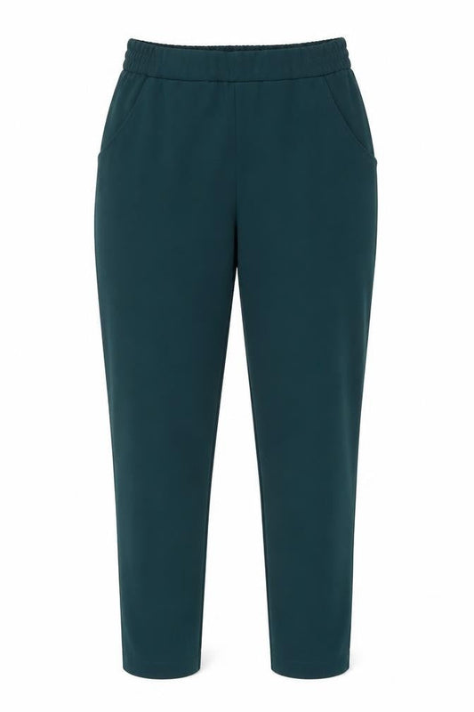 Womens UK Size M Bershka Regular Fit Jogger Green Trousers