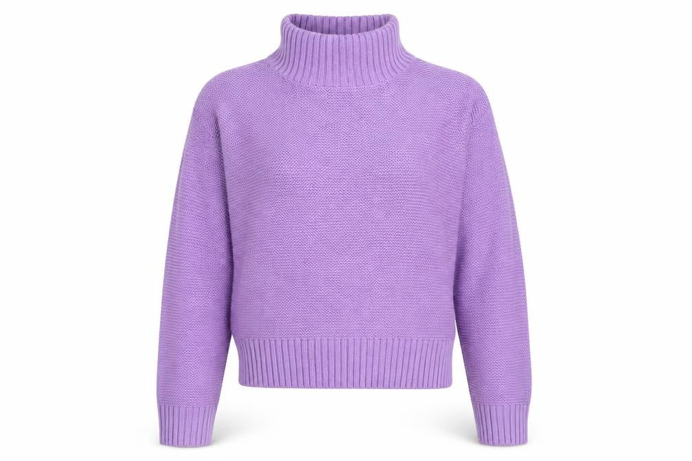 Girls UK Size 15 Years Destination Purple Pullover Jumper