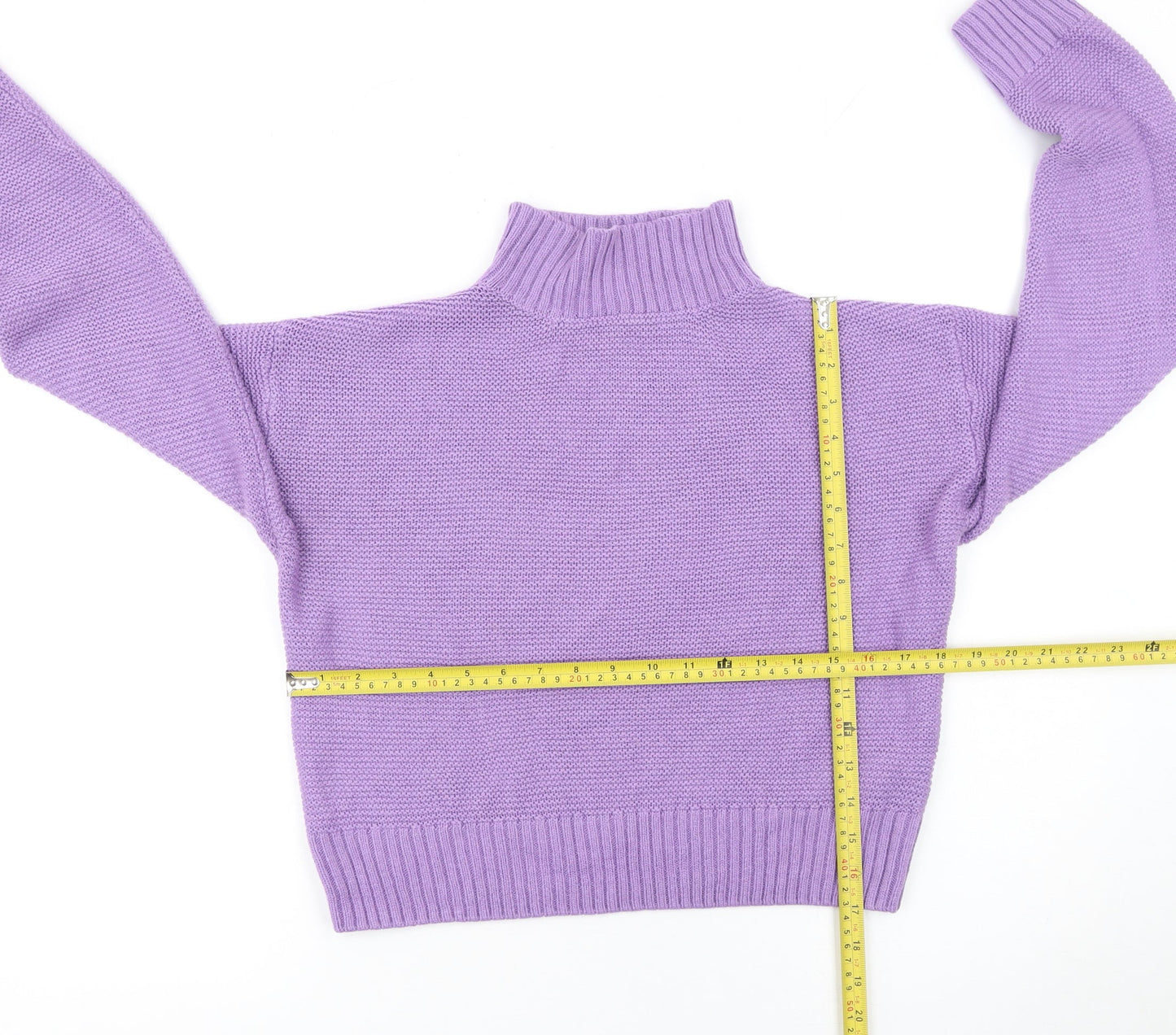 Girls UK Size 15 Years Destination Purple Pullover Jumper