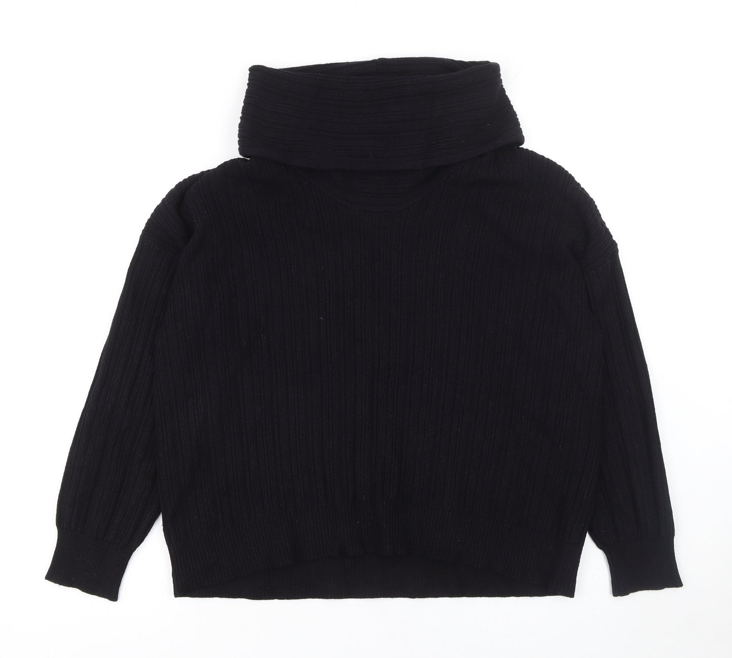 Womens UK Size S Gallery Black Pullover Jumper