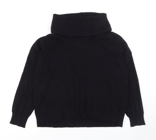 Womens UK Size S Gallery Black Pullover Jumper