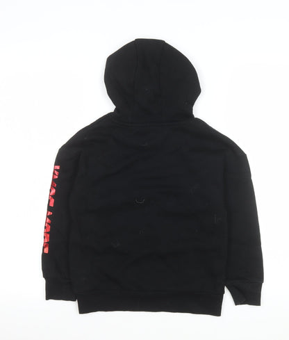 Boys UK Size 7-8 Years Primark Black Pullover Hoodie