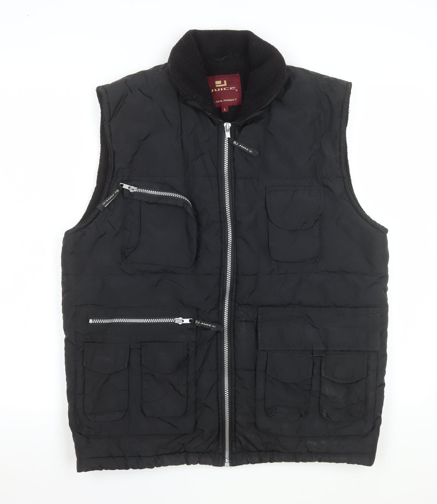 Mens UK Size L Juice Black Bodywarmer