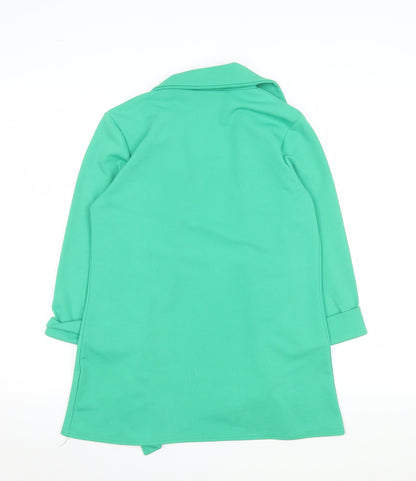 Womens UK Size 10 Quiz Regular Green Blazer