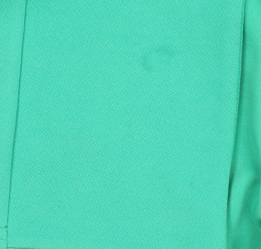 Womens UK Size 10 Quiz Regular Green Blazer
